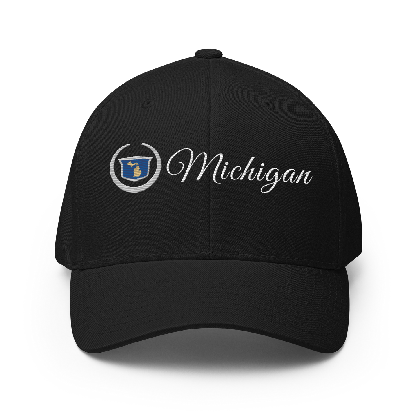 'Michigan' Fitted Baseball Cap | Luxury Auto Parody