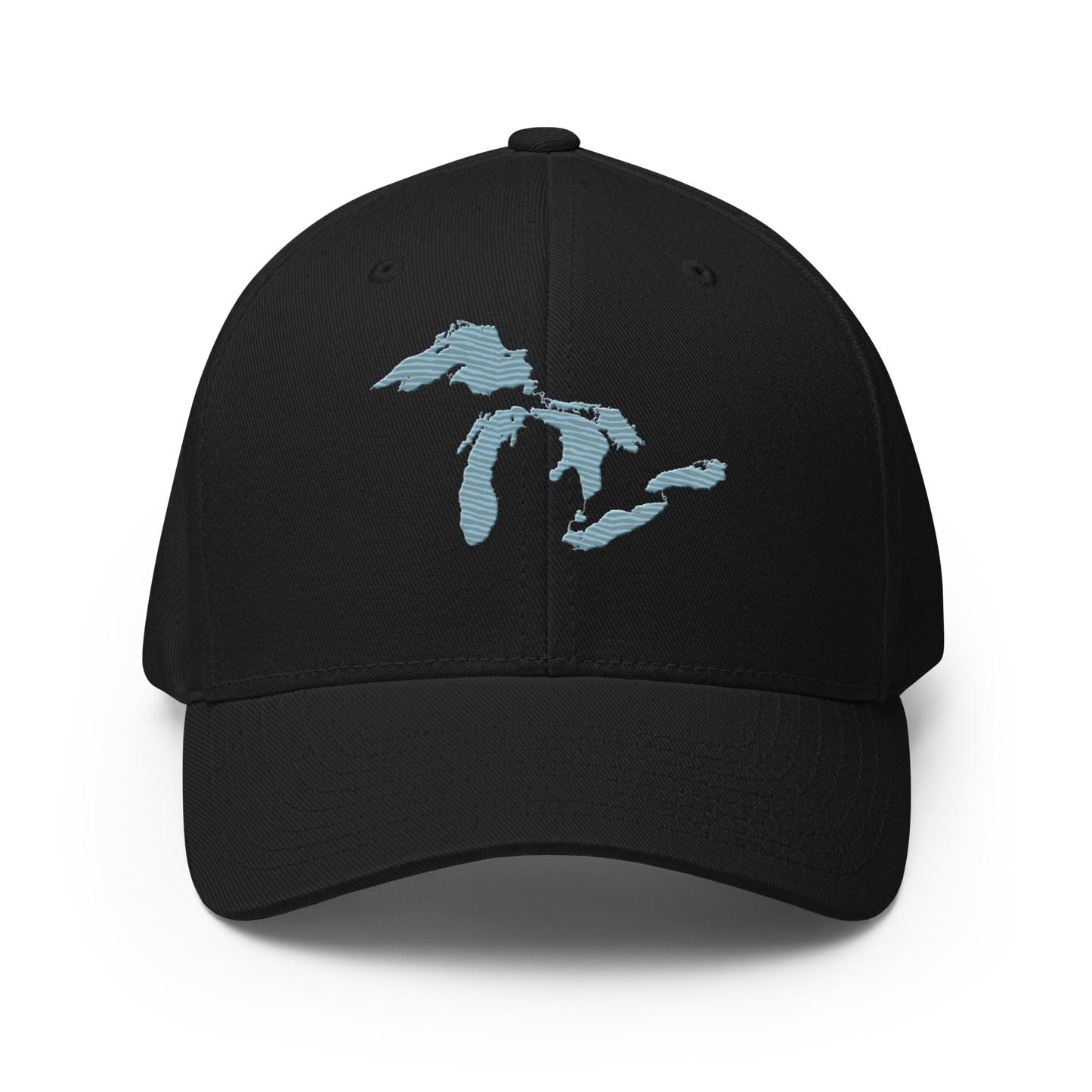 Great Lakes Fitted Baseball Cap | Opal Blue