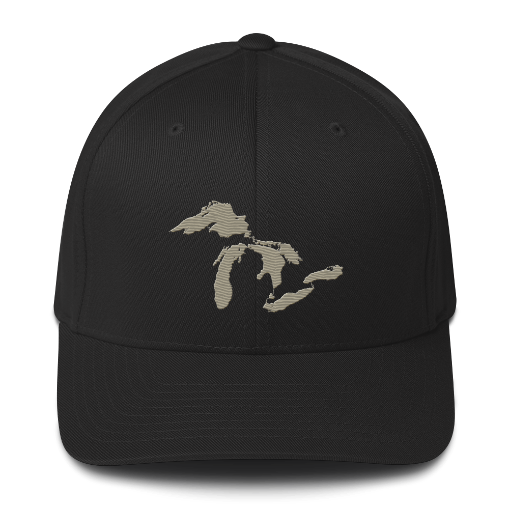 Great Lakes Fitted Baseball Cap | Petoskey Beige