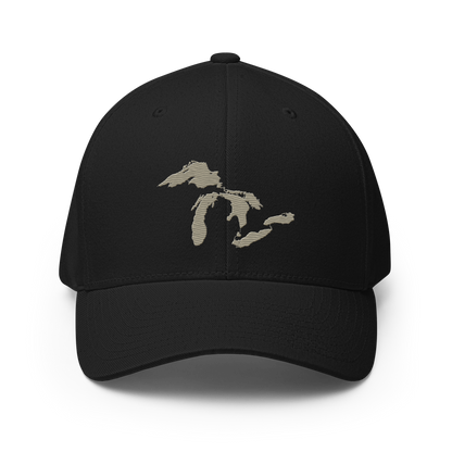 Great Lakes Fitted Baseball Cap | Petoskey Beige