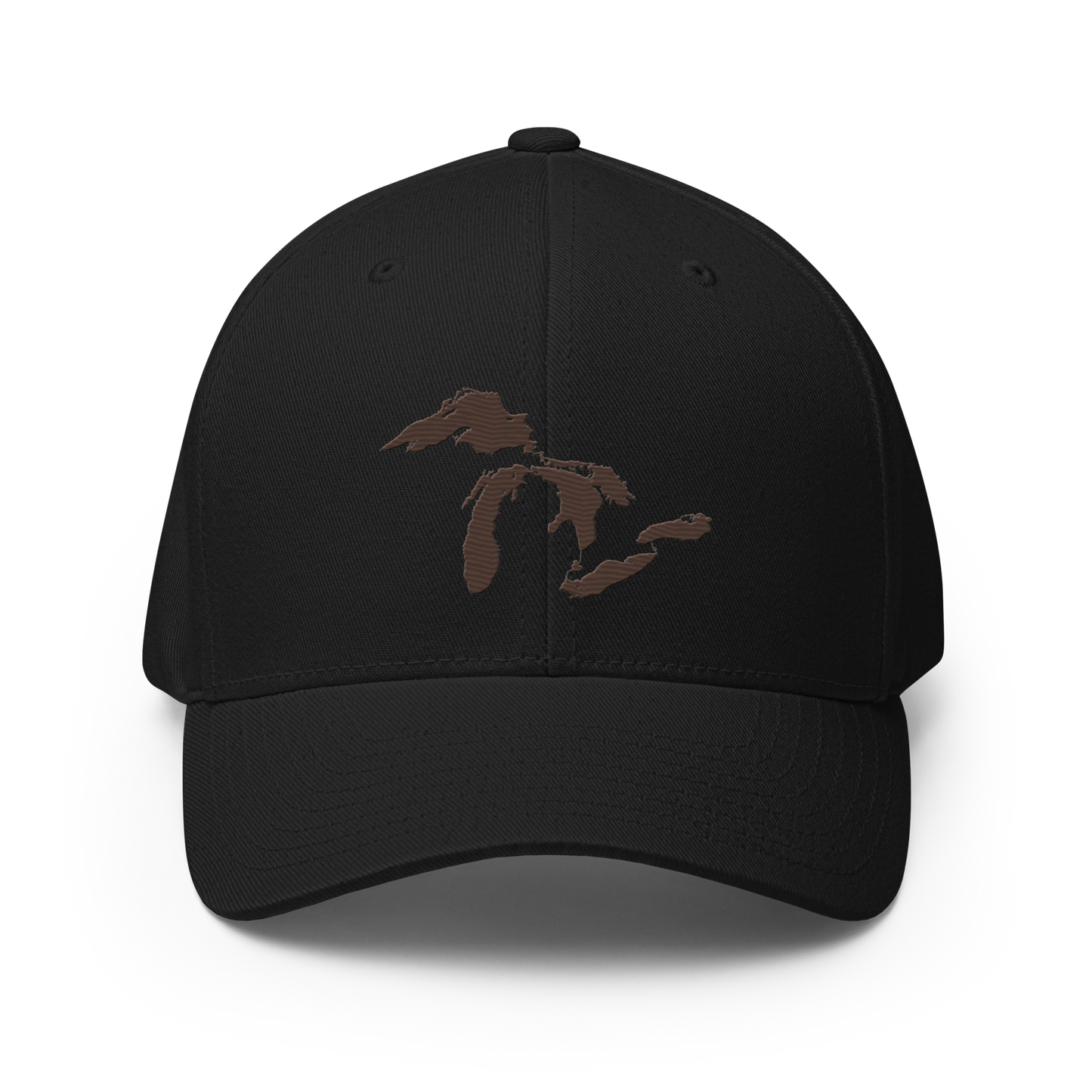 Great Lakes Fitted Baseball Cap | Hickory Brown