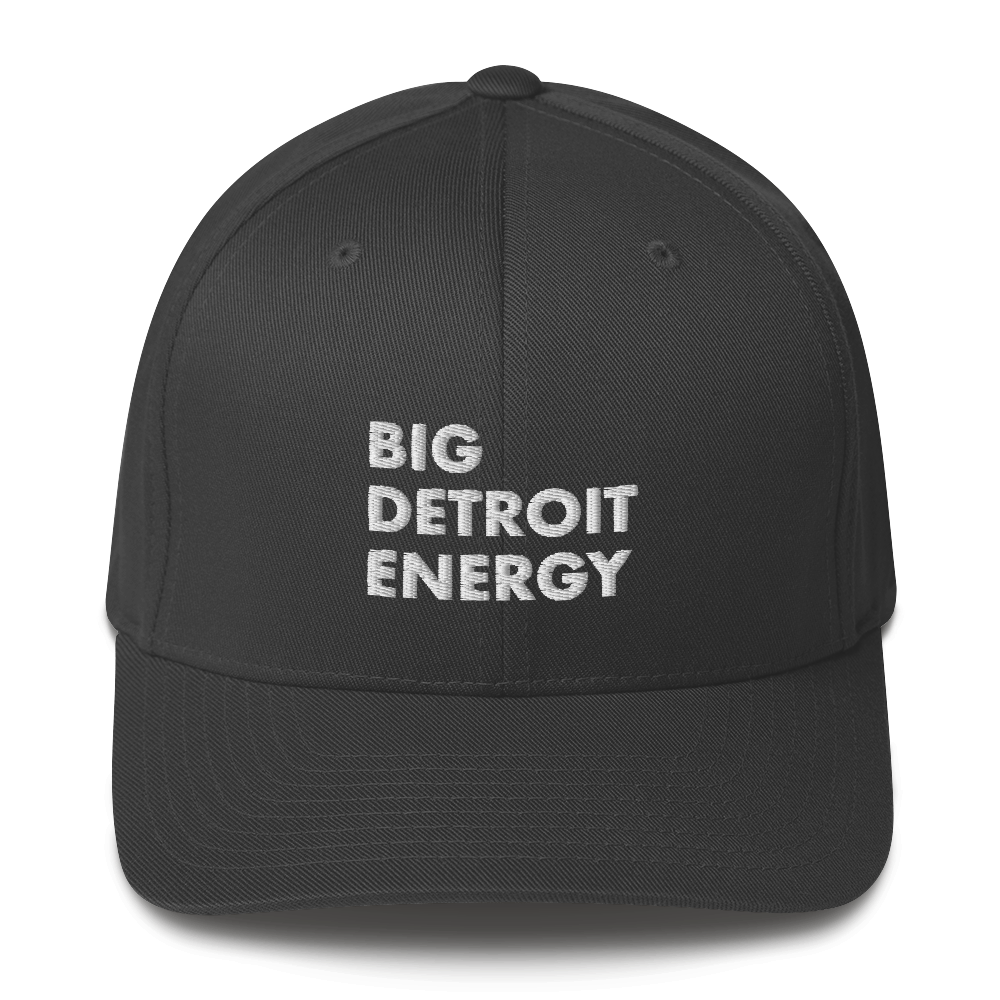 'Big Detroit Energy' Fitted Baseball Cap