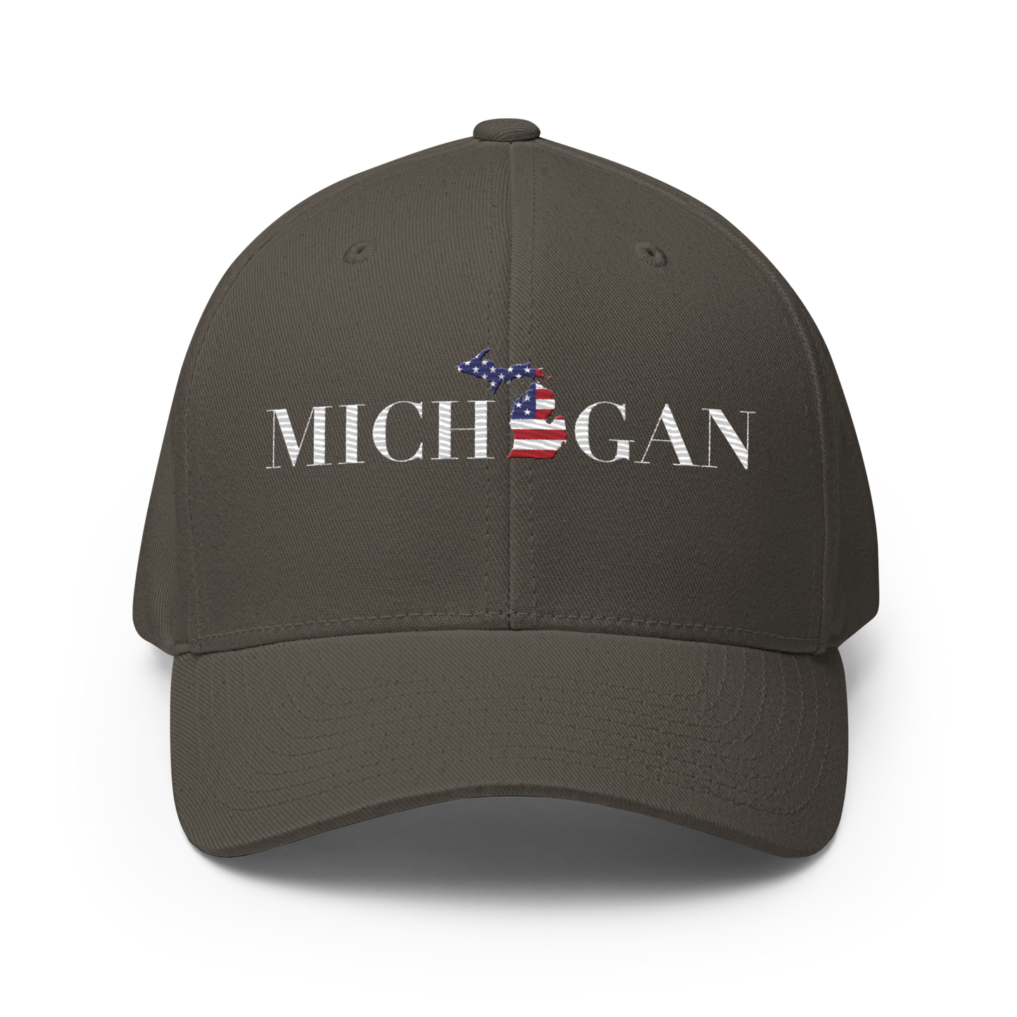 'Michigan' Fitted Baseball Cap (Didone Patriot Edition)