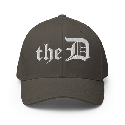 Detroit 'The D' Fitted Baseball Cap