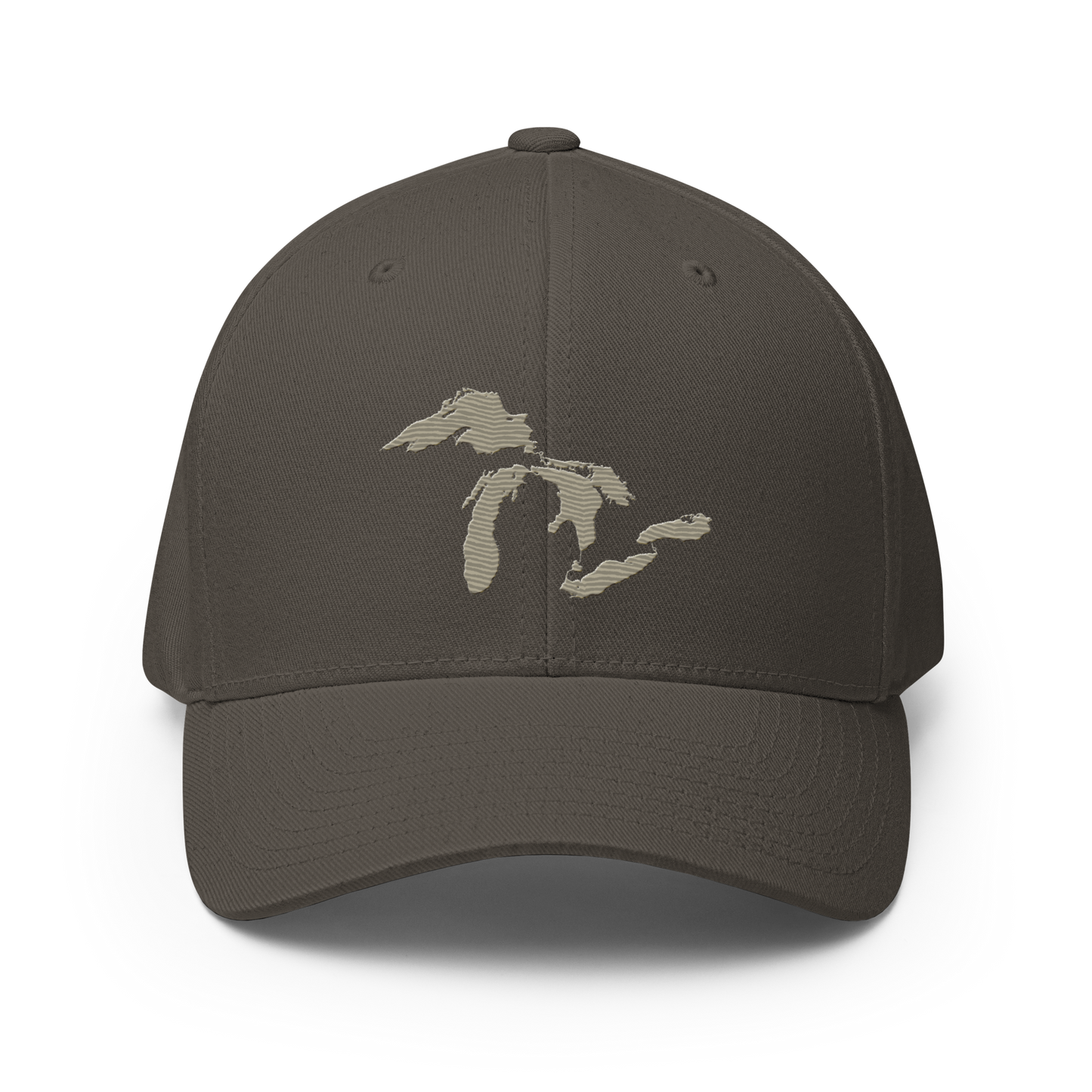 Great Lakes Fitted Baseball Cap | Petoskey Beige