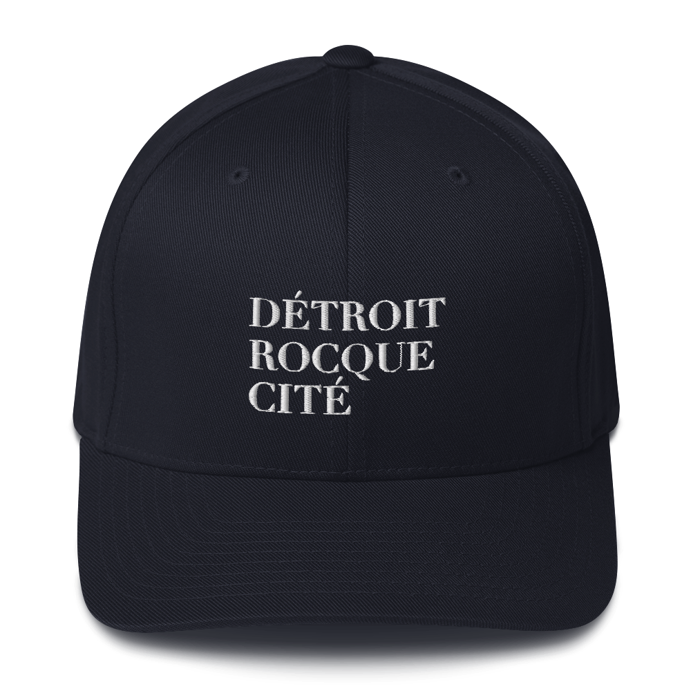 'Détroit Rocque Cité' Fitted Baseball Cap