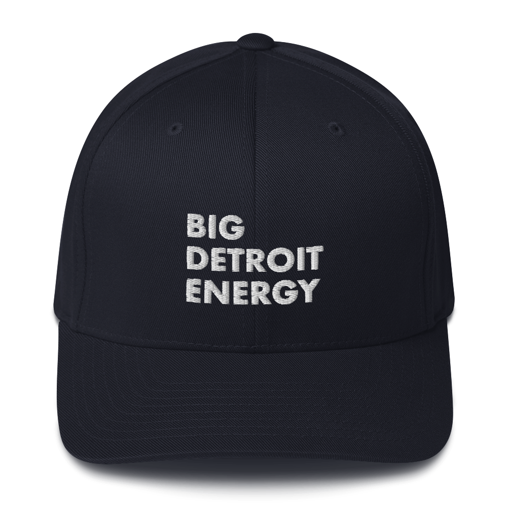 'Big Detroit Energy' Fitted Baseball Cap