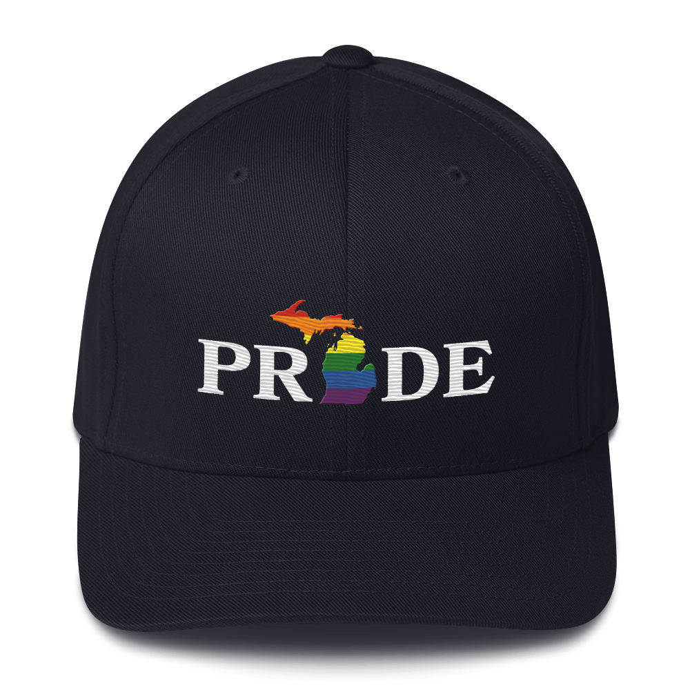 Michigan 'Pride' Fitted Baseball Cap