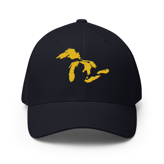 Great Lakes Fitted Baseball Cap (Maize)