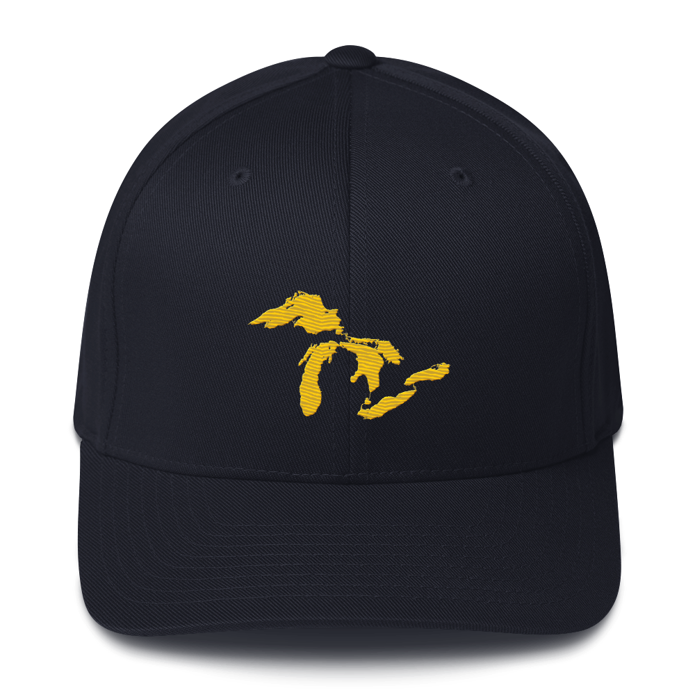 Great Lakes Fitted Baseball Cap (Maize)