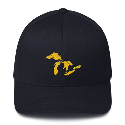 Great Lakes Fitted Baseball Cap (Maize)