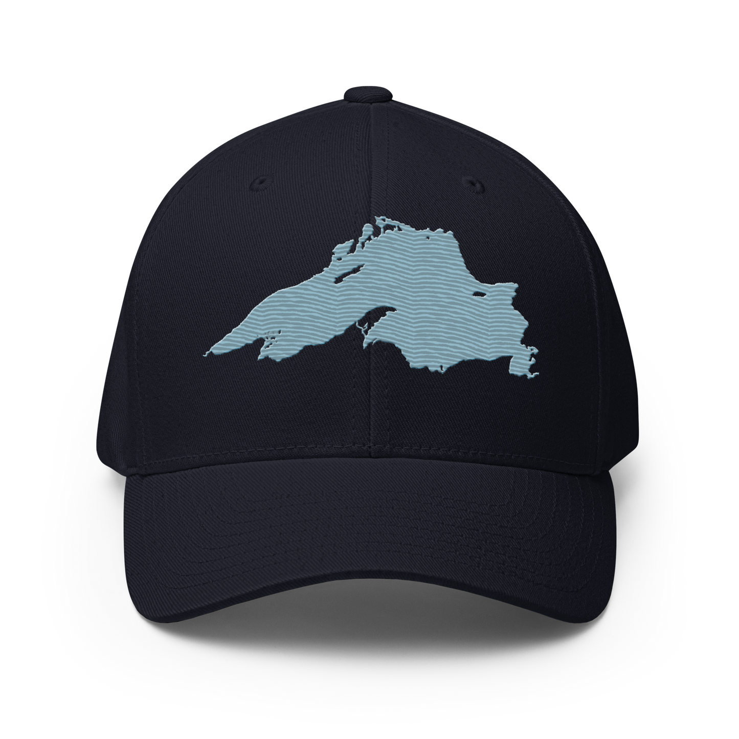 Lake Superior Fitted Baseball Cap | Opal Blue