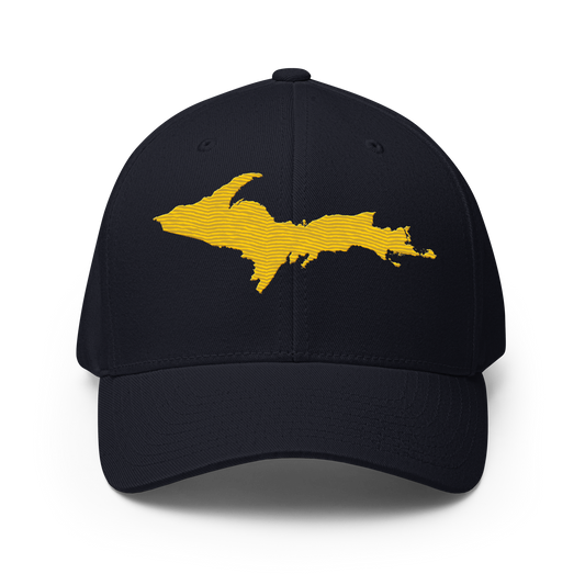 Upper Peninsula Fitted Baseball Cap | Maize