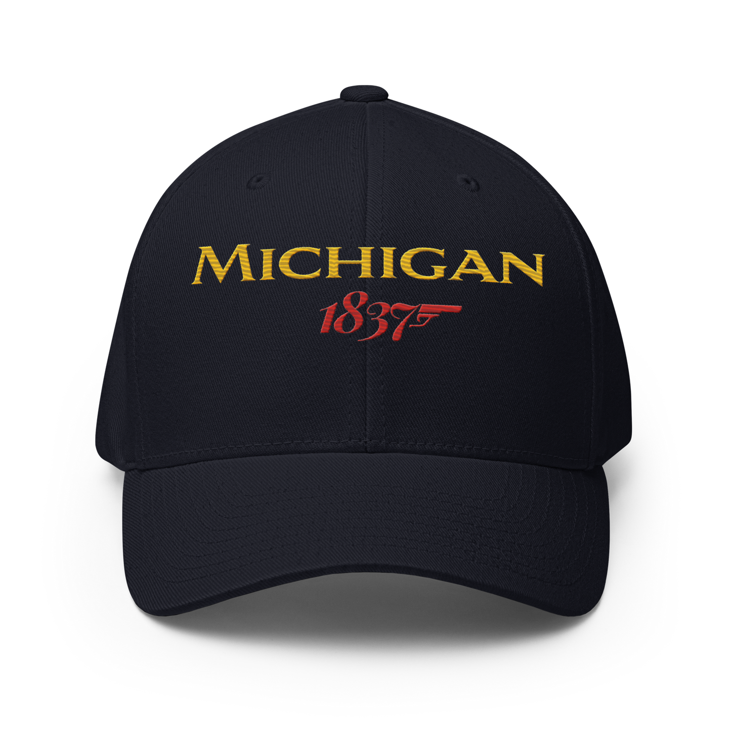 'Michigan 1837' Fitted Baseball Cap | British Spy Parody