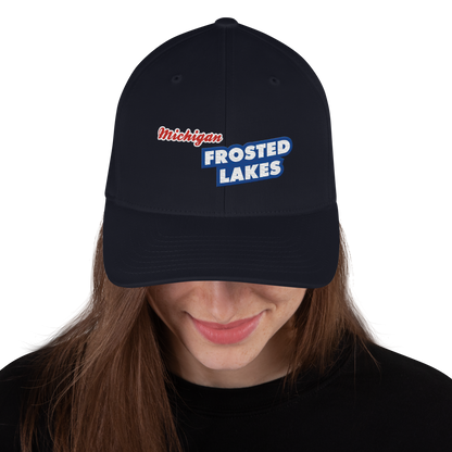 'Michigan Frosted Lakes' Fitted Baseball Cap | Cereal Parody