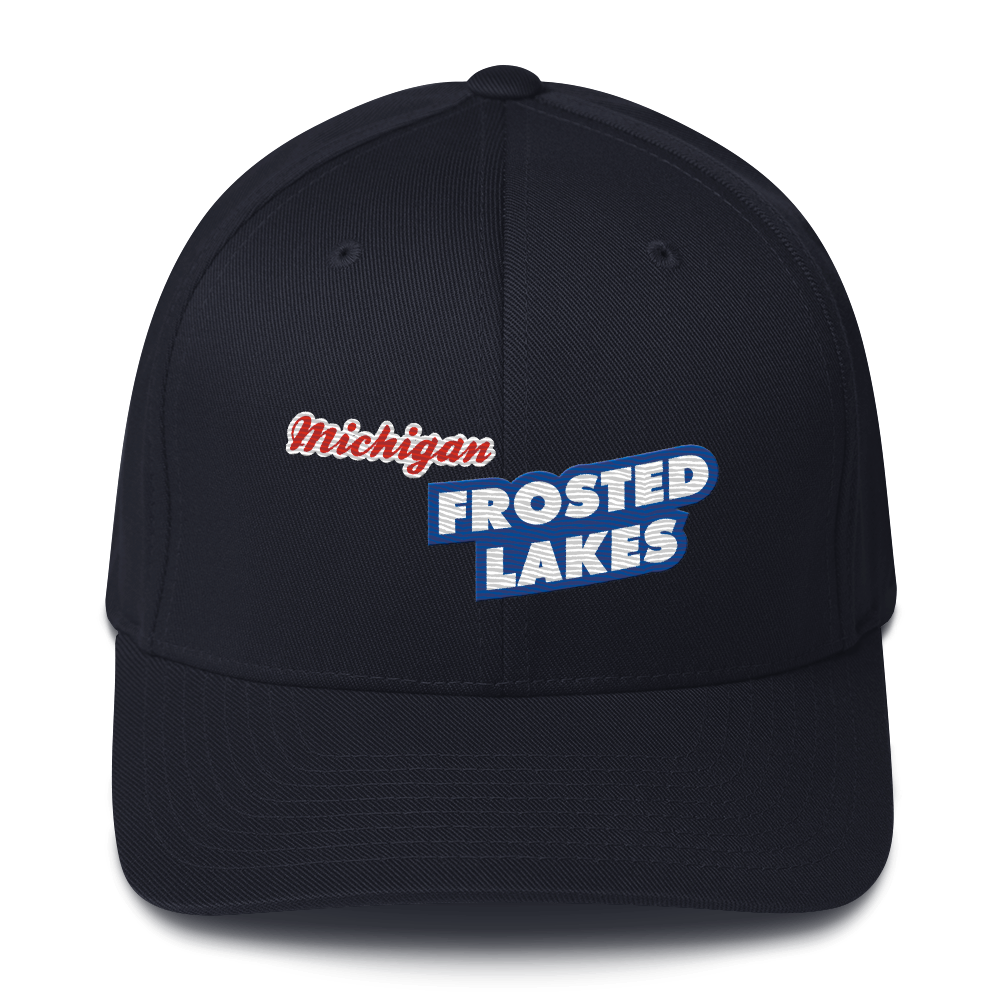 'Michigan Frosted Lakes' Fitted Baseball Cap | Cereal Parody