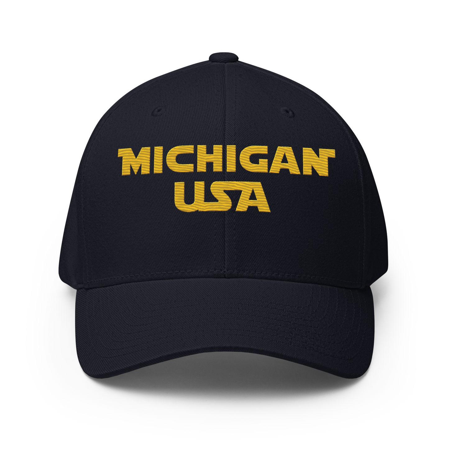 'Michigan USA' Fitted Baseball Cap | Epic Sci-Fi Parody