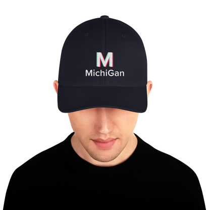 'Michigan' Fitted Baseball Cap | Social Media Parody