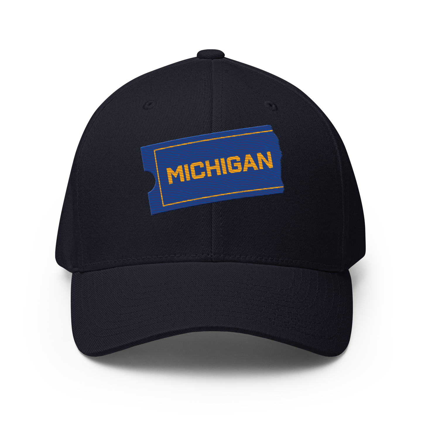 'Michigan' Fitted Baseball Cap | Video Rental Parody