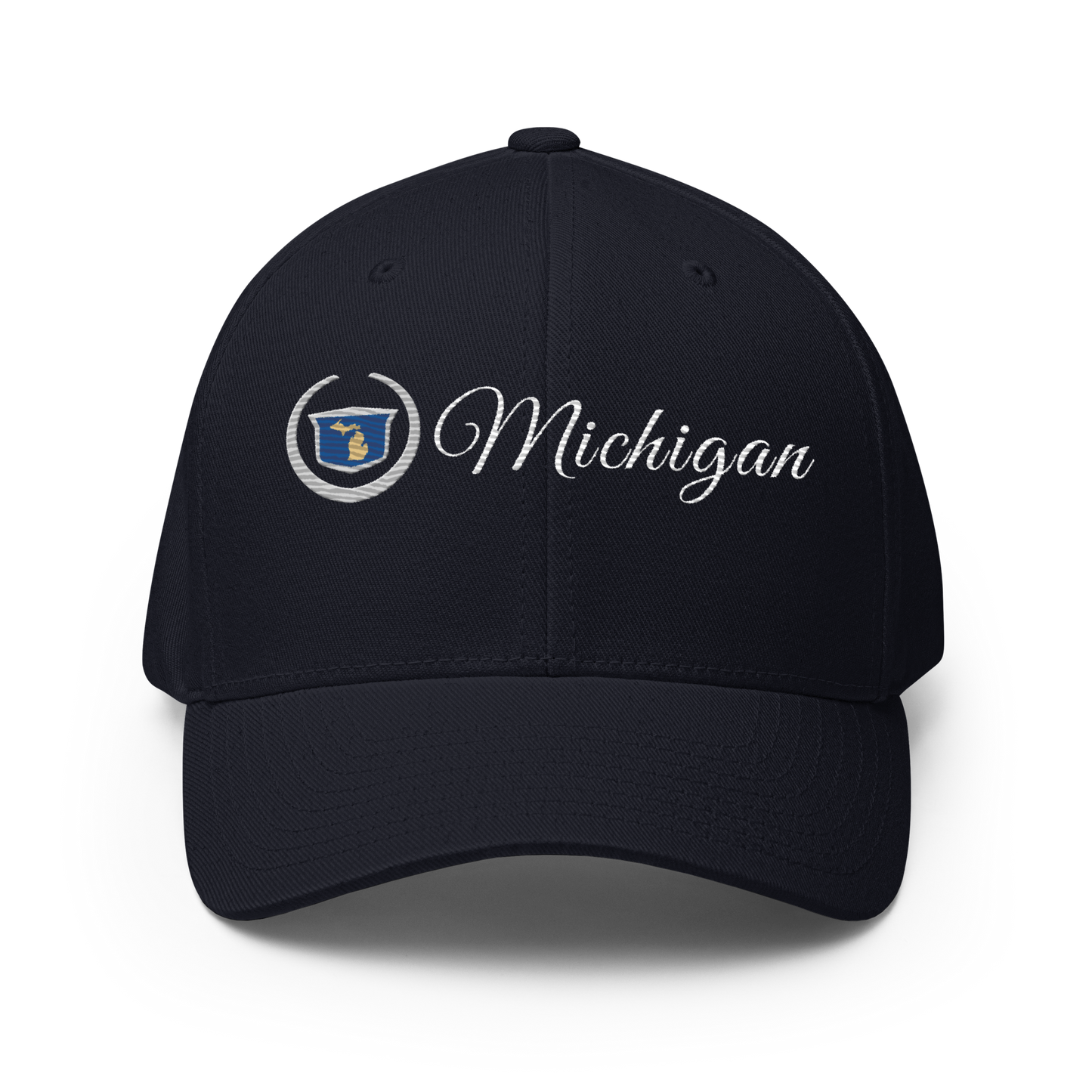 'Michigan' Fitted Baseball Cap | Luxury Auto Parody