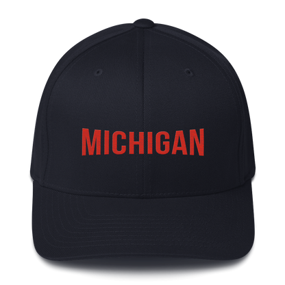 'Michigan' Fitted Baseball Cap | Streaming Parody