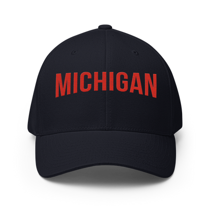 'Michigan' Fitted Baseball Cap | Streaming Parody