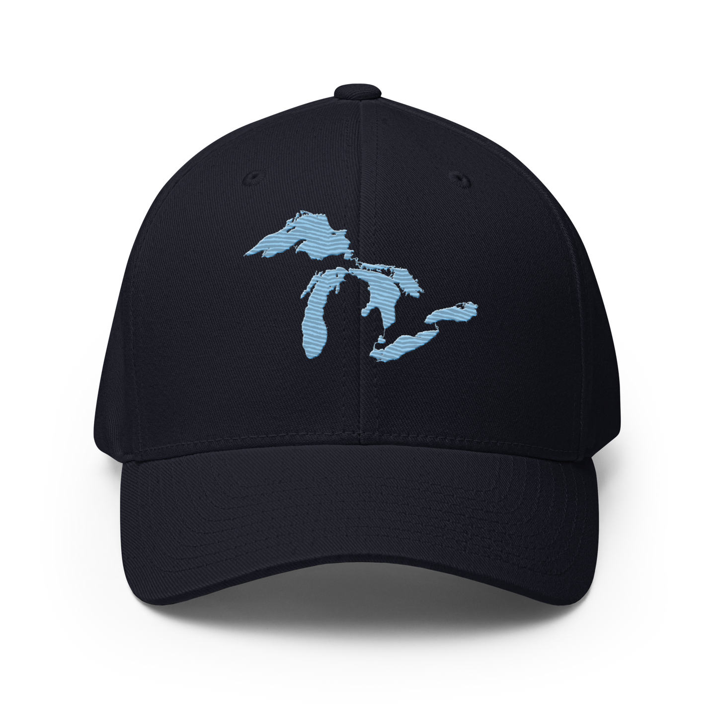 Great Lakes Fitted Baseball Cap | Romulus Blue