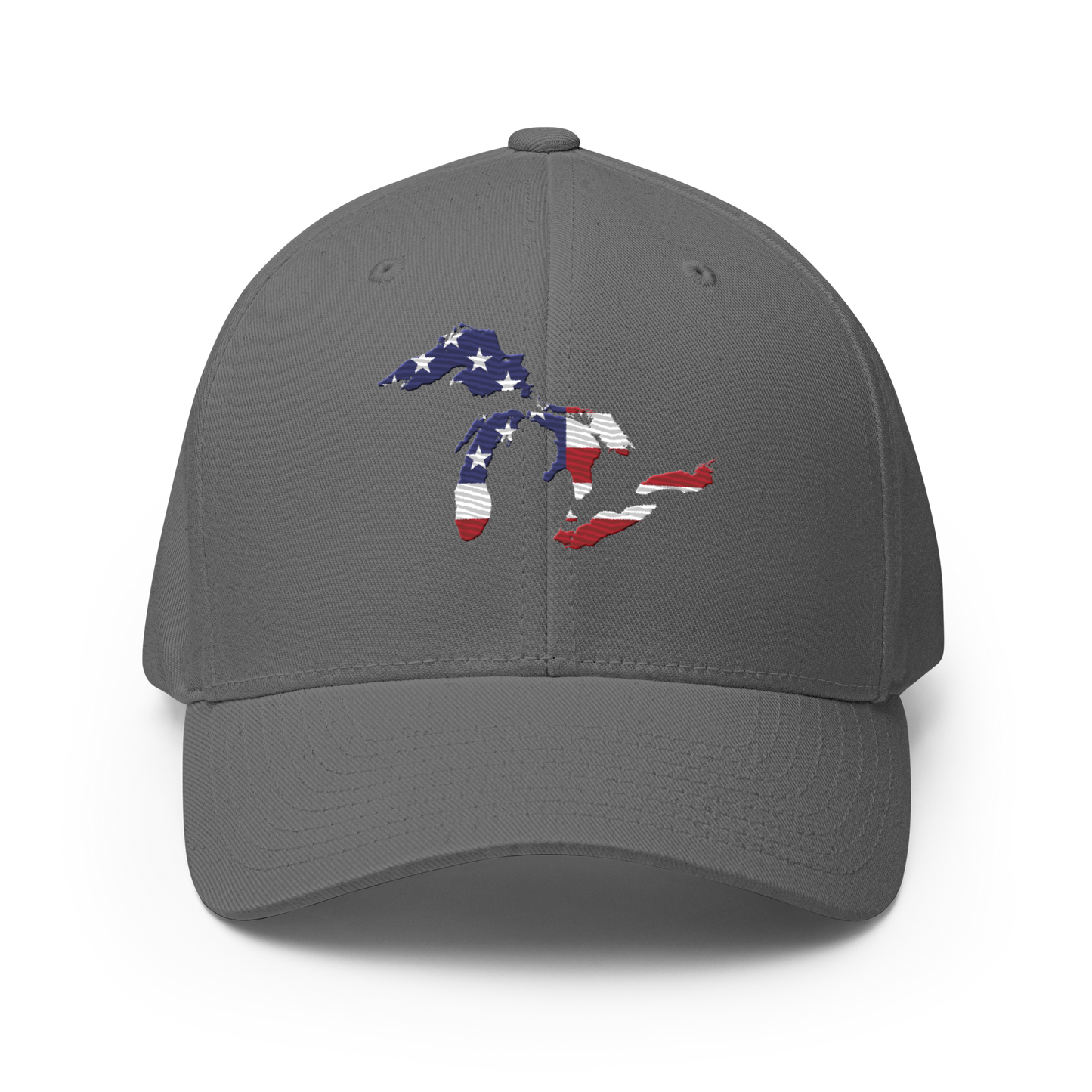 Great Lakes Fitted Baseball Cap (Patriotic Edition)