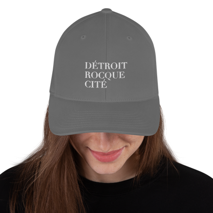 'Détroit Rocque Cité' Fitted Baseball Cap