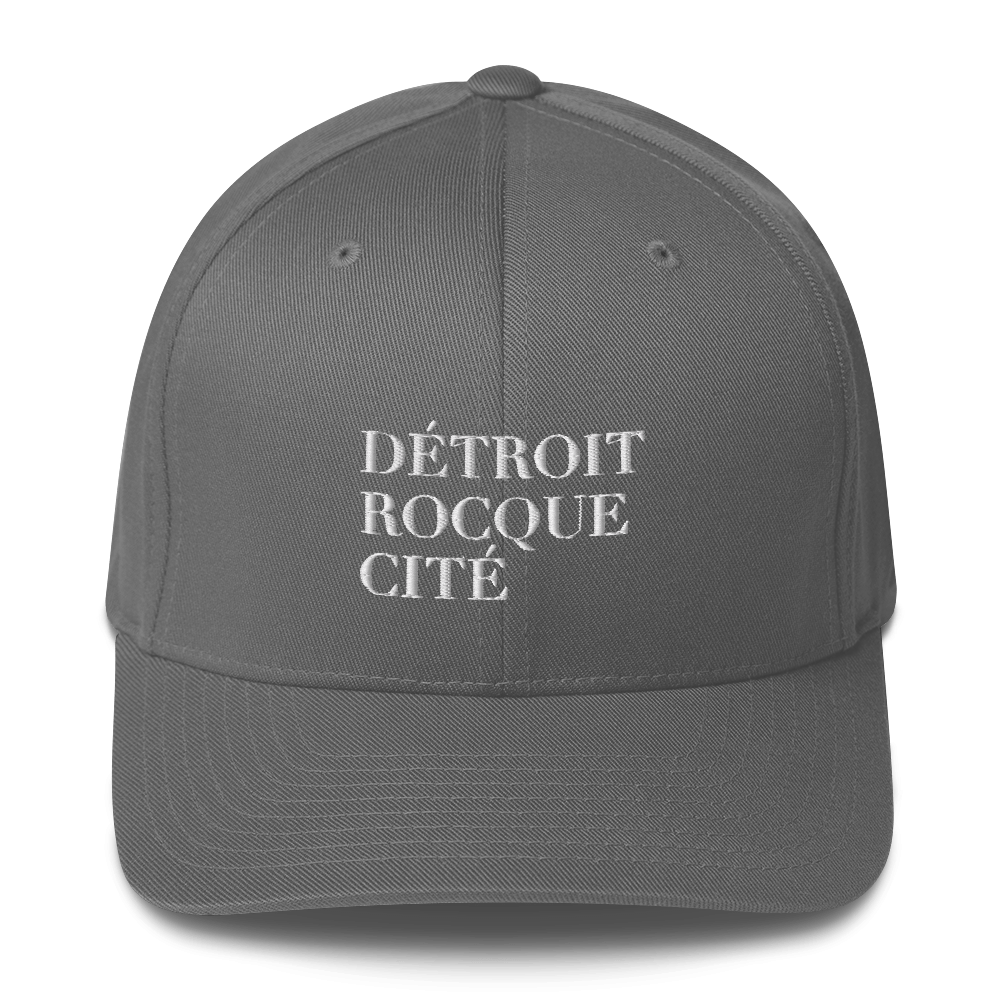 'Détroit Rocque Cité' Fitted Baseball Cap