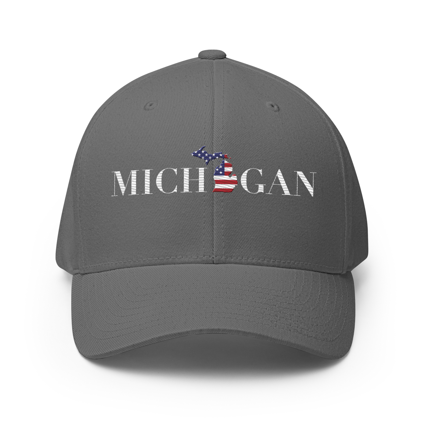 'Michigan' Fitted Baseball Cap (Didone Patriot Edition)