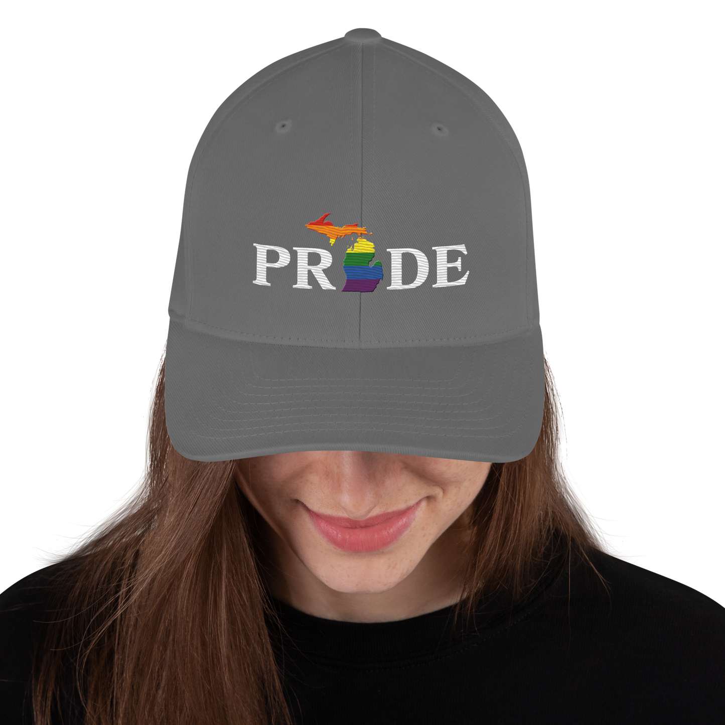 Michigan 'Pride' Fitted Baseball Cap