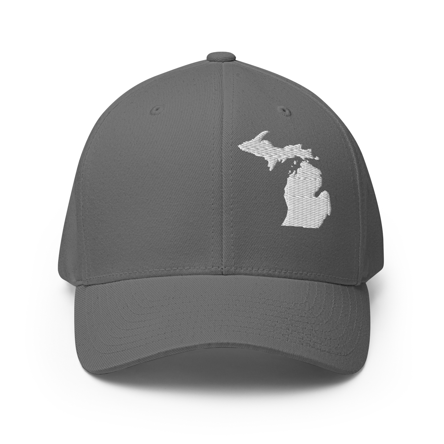 Michigan Fitted Baseball Cap (MI Outline)