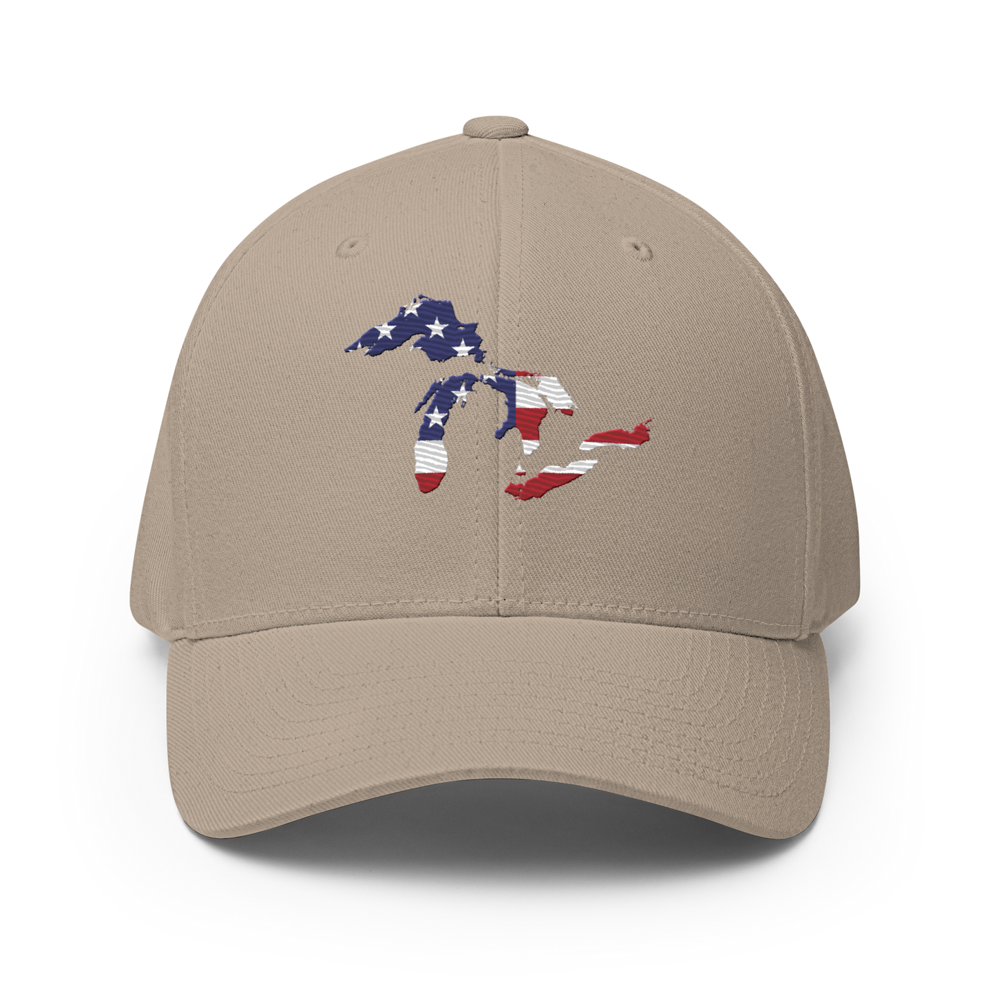 Great Lakes Fitted Baseball Cap (Patriotic Edition)