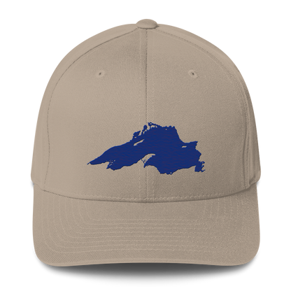 Lake Superior Fitted Baseball Cap | Bourbon Blue