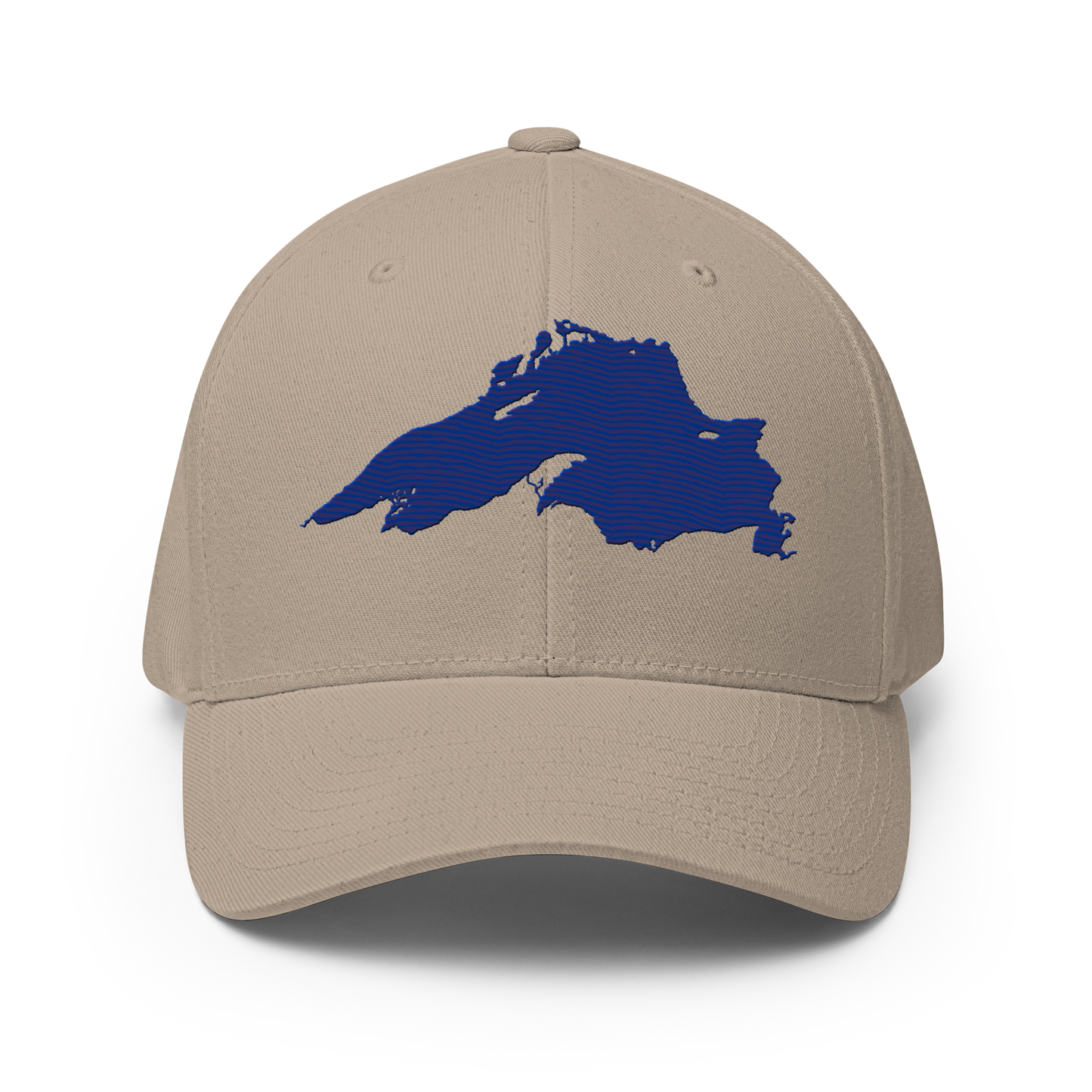 Lake Superior Fitted Baseball Cap | Bourbon Blue