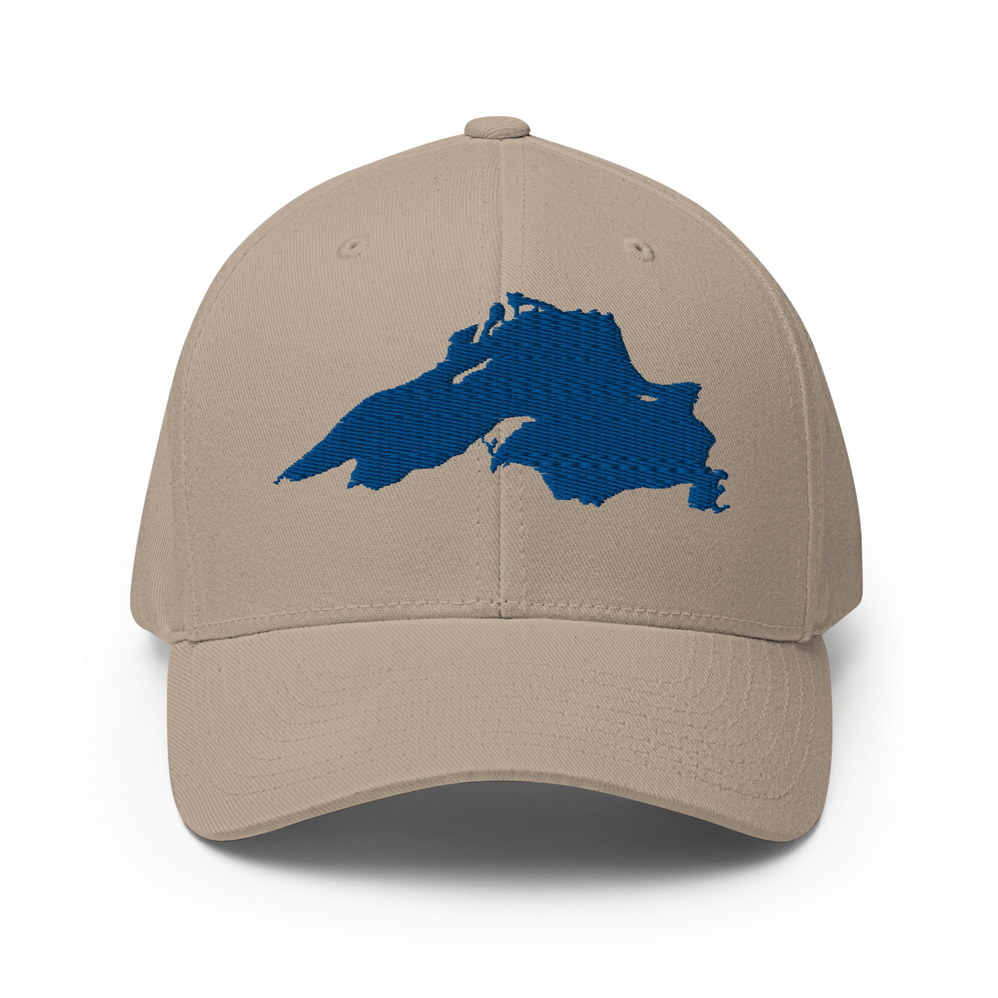 Lake Superior Fitted Baseball Cap | Blue