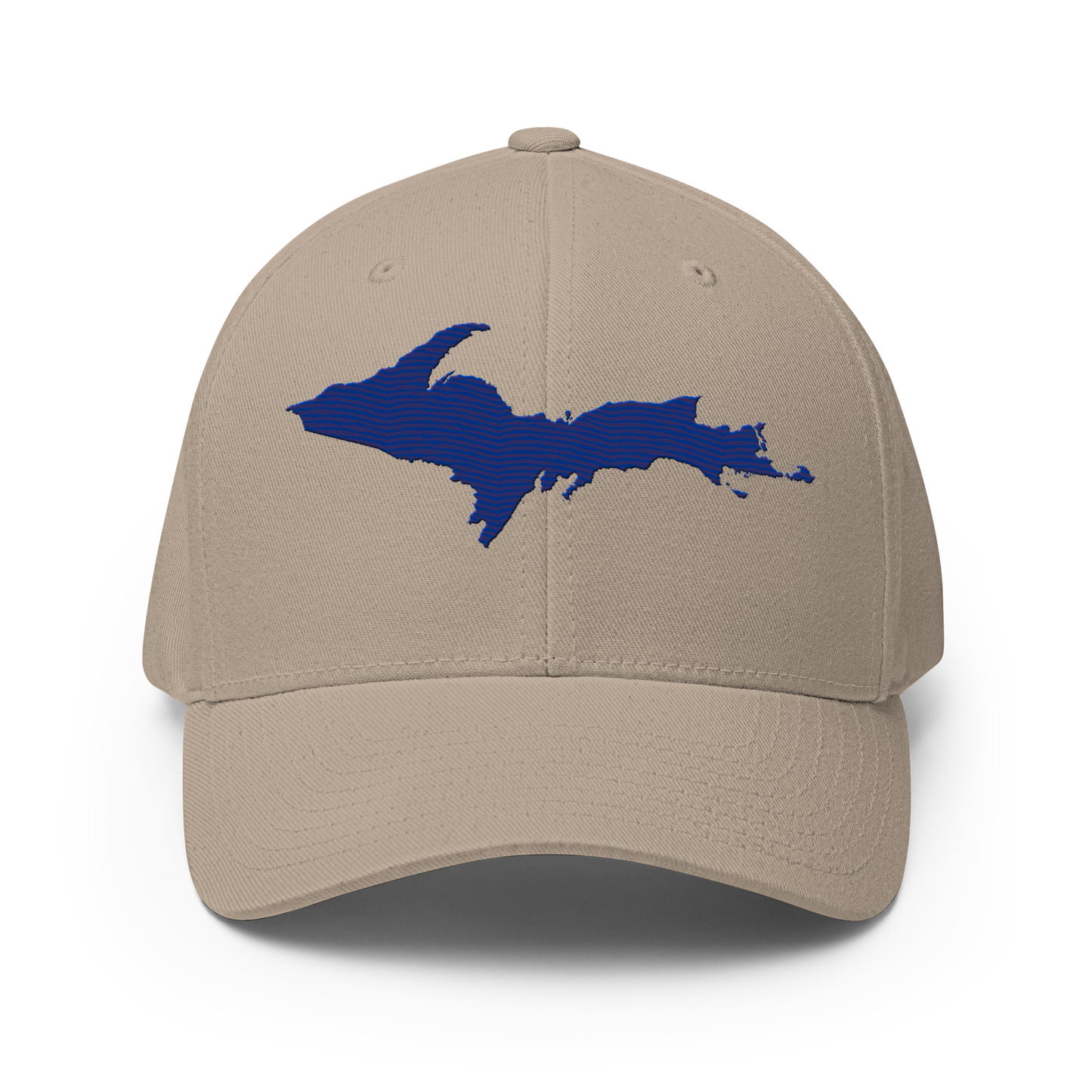 Upper Peninsula Fitted Baseball Cap | Bourbon Blue