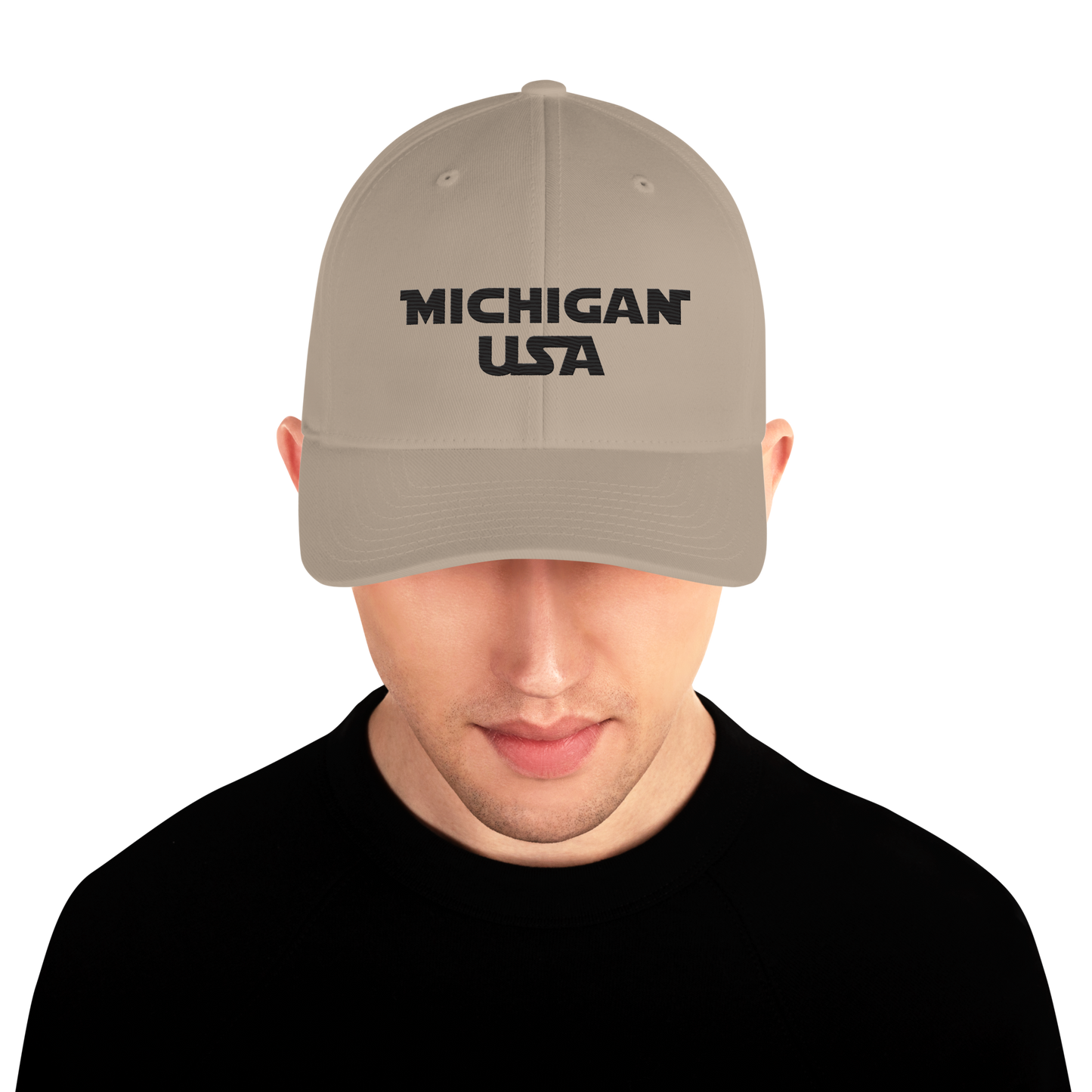 'Michigan USA' Fitted Baseball Cap | Epic Sci-Fi Parody