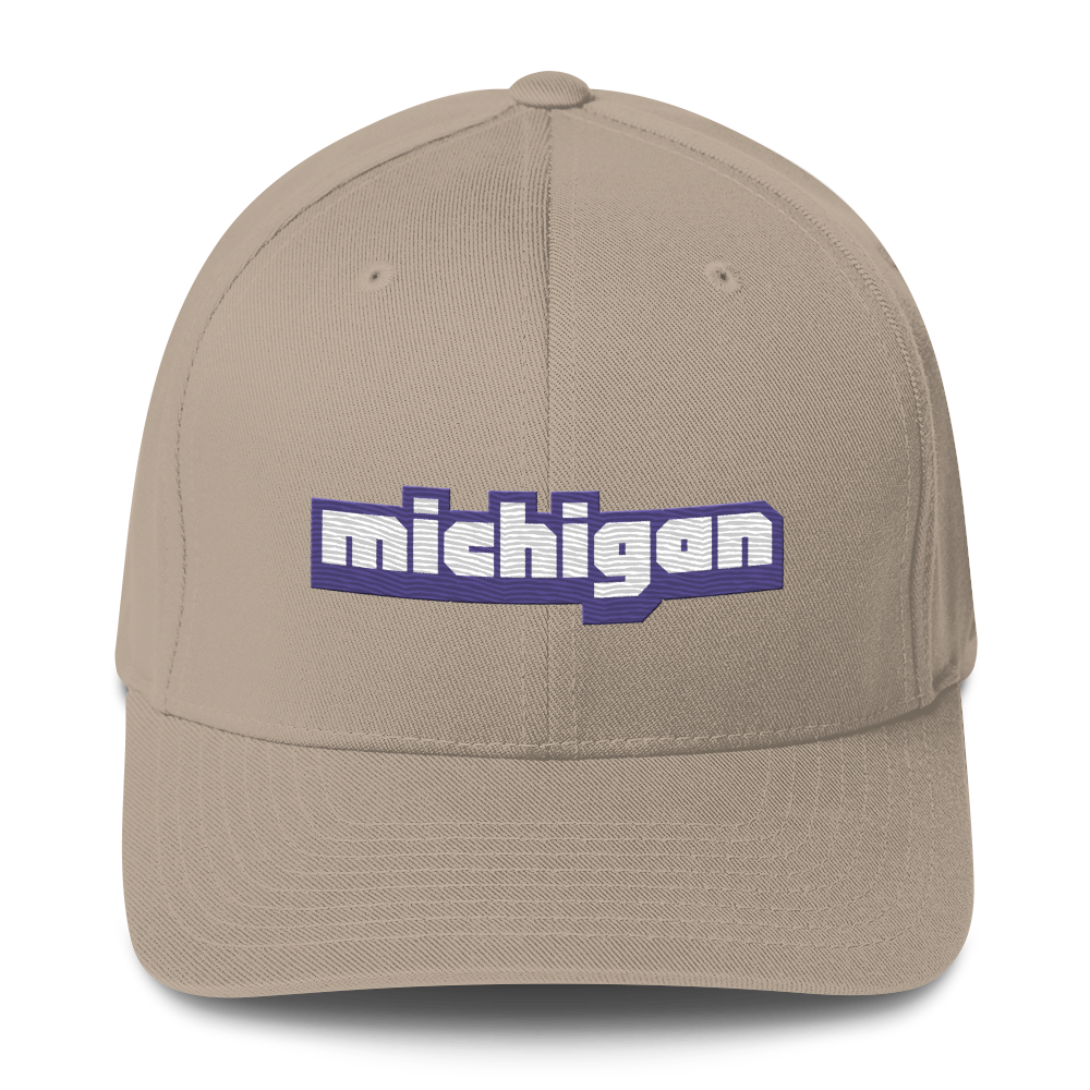 'Michigan' Fitted Baseball Cap | Livestreaming Parody