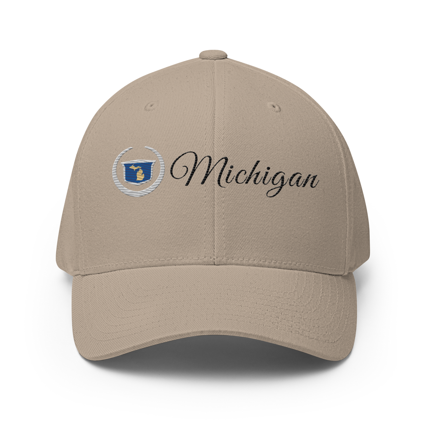 'Michigan' Fitted Baseball Cap | Luxury Auto Parody