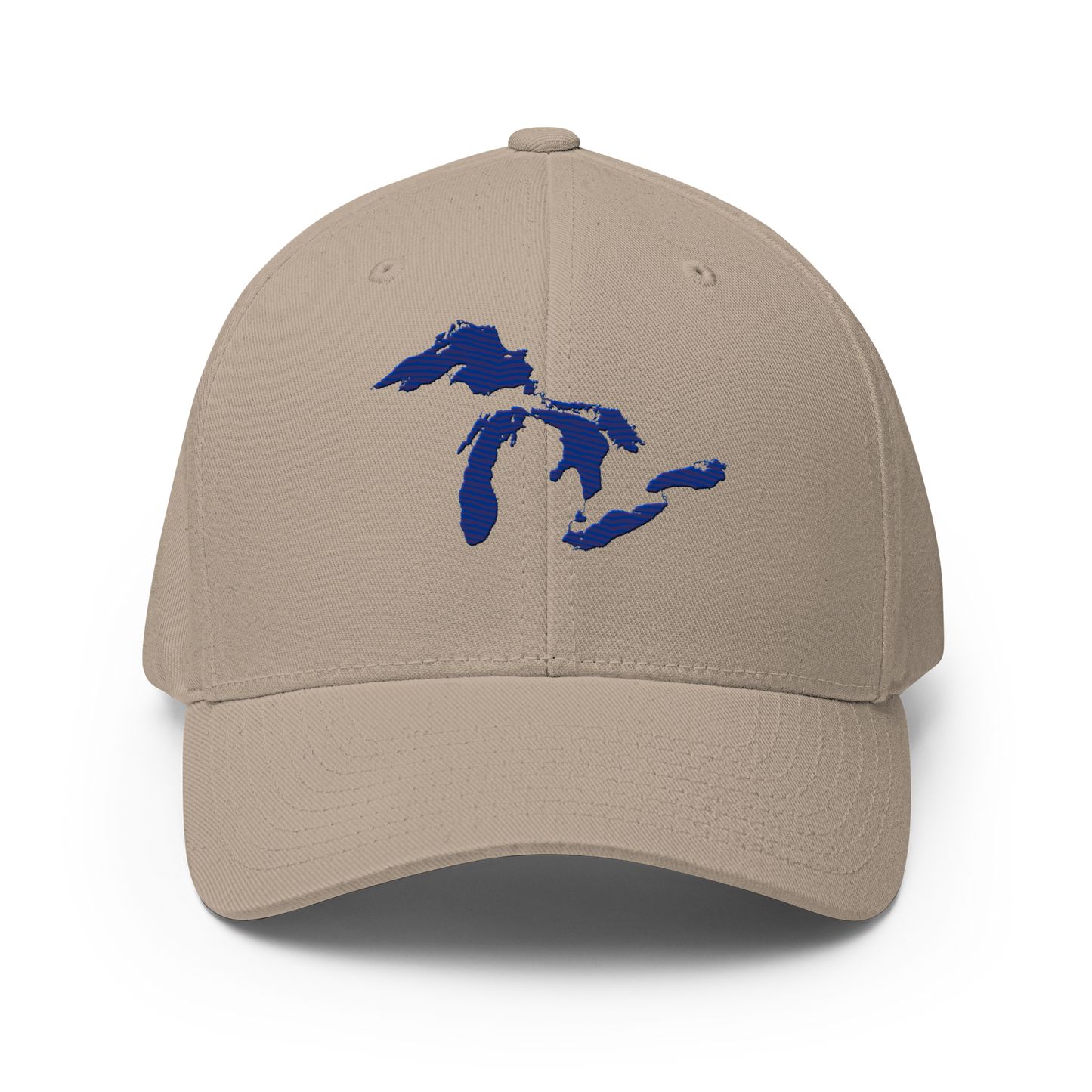 Great Lakes Fitted Baseball Cap | Bourbon Blue