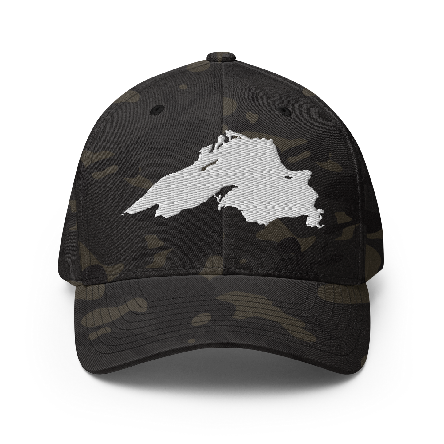 Lake Superior Fitted Camo Cap