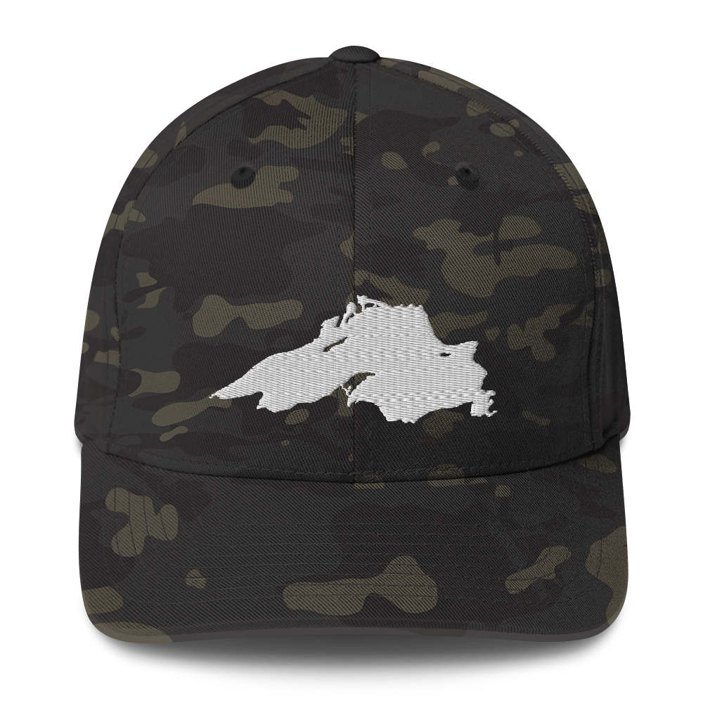 Lake Superior Fitted Camo Cap