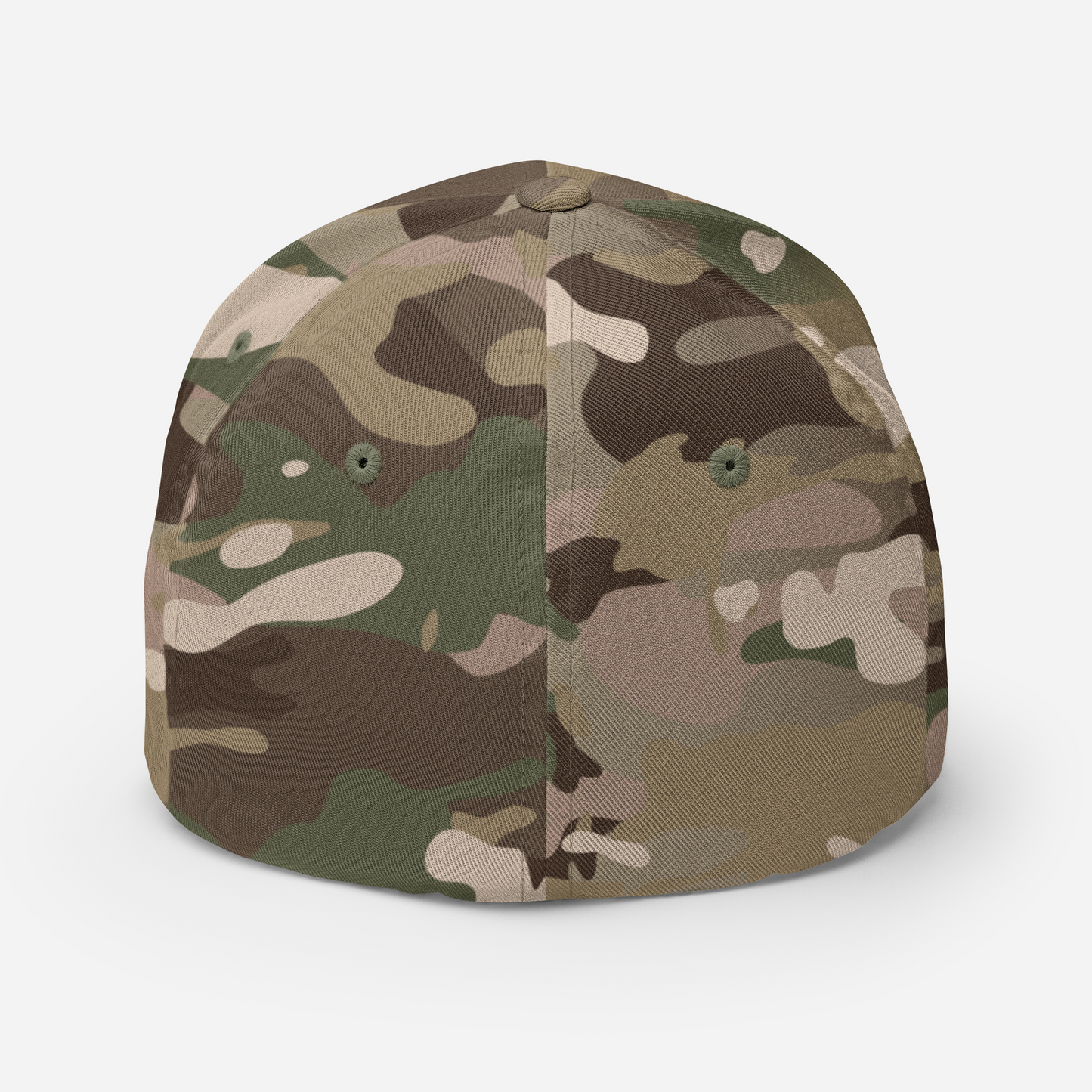 Great Lakes Fitted Camo Cap | Ivory White