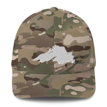 Lake Superior Fitted Camo Cap