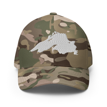 Lake Superior Fitted Camo Cap