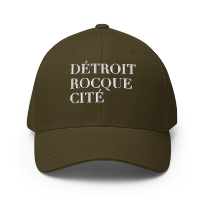 'Détroit Rocque Cité' Fitted Baseball Cap