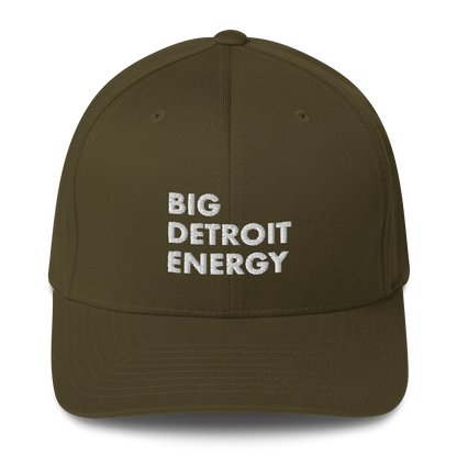 'Big Detroit Energy' Fitted Baseball Cap