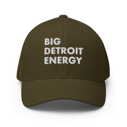 'Big Detroit Energy' Fitted Baseball Cap